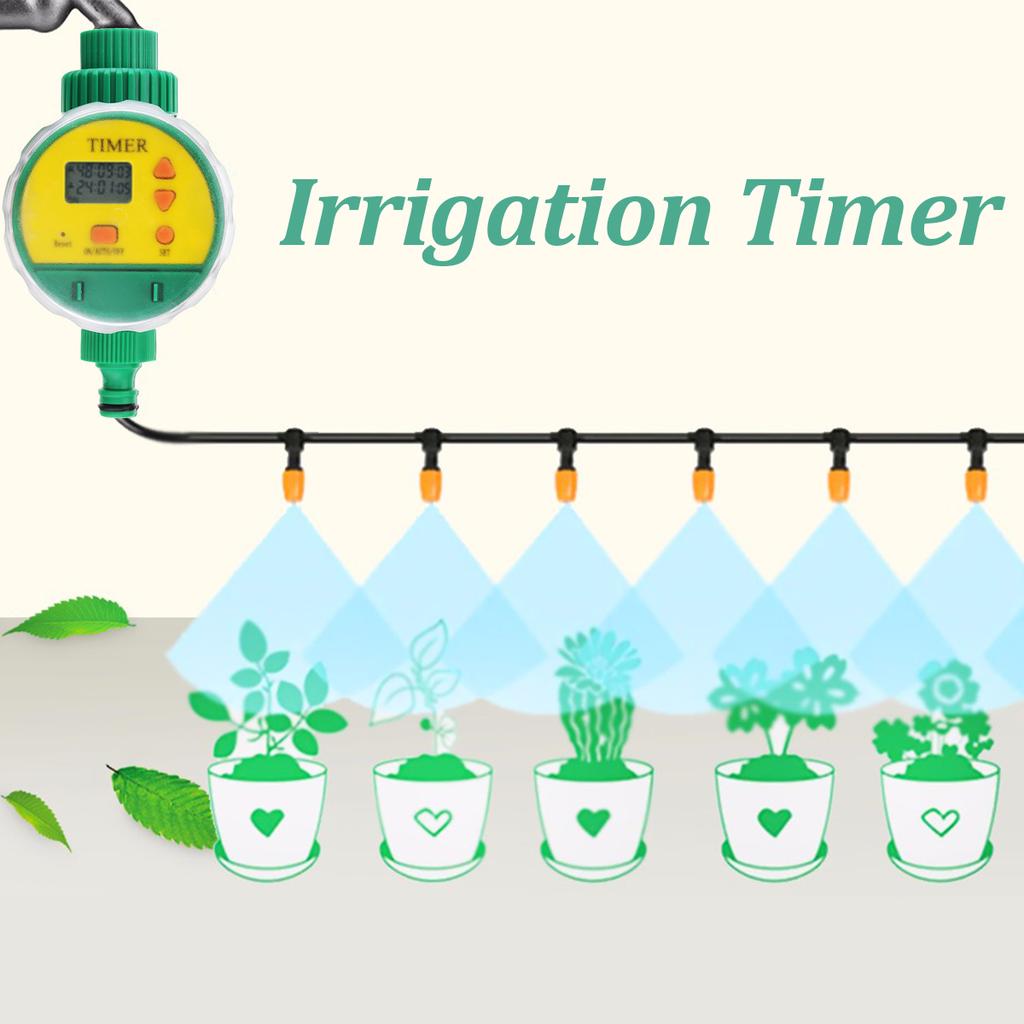 Buy Electronic Garden Irrigation Timer LCD Home Micro Watering System ...