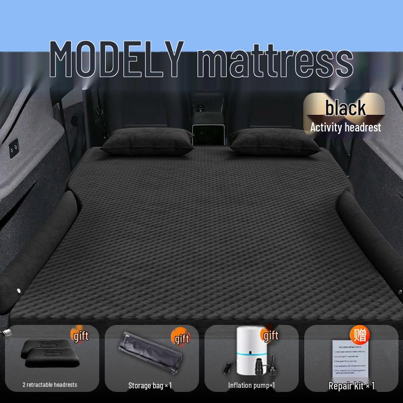 Tesla Model Y Trunk Mattress: Refresh Edition Inflatable Car Bed & Sleeping Pad