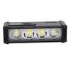 Bike Light Set Digital Display Aluminum Alloy High Brightness Type C Rechargeable LED Bike Headlight Tail Light for