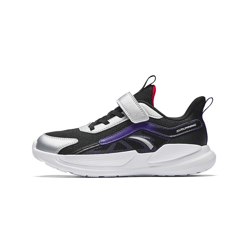 Anta Kids Synthetic Leather Fabric Fashion Versatile Trend Lightweight Shock Absorbing Breathable Low Top Running Shoes Kids Sneaker A12515503