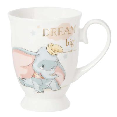 [A3586] - Porcelain Collector Mug 'Dumbo' (dream Big) - 11x9cm