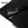 MUSHILANG Men's 100% Wool Mid-length Business Casual Overcoat