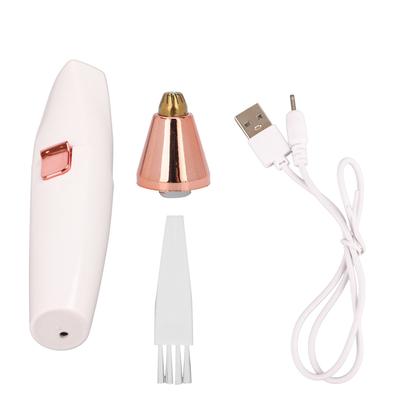 2 In 1 Rechargeable Eyebrow Hair Remover Painless Electric Lip Trimmer Facial Hair Shaver