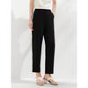 JZ Anna & Co. Women's Tapered Acetate Blend Cropped Pants