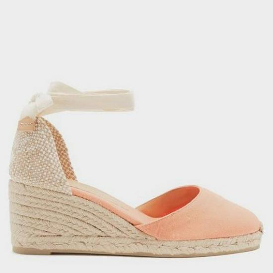 Sommer 2021 Damen Keilsandalen mit geschlossener Spitze