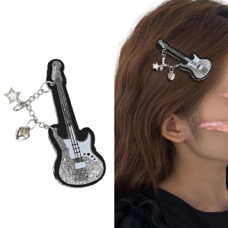 Musikinstrument Haarnadel Acryl Haarspange Sanfter Halt Seiten-Haarspange Für Erwachsene Teenager Konzerte Und Musikfestival