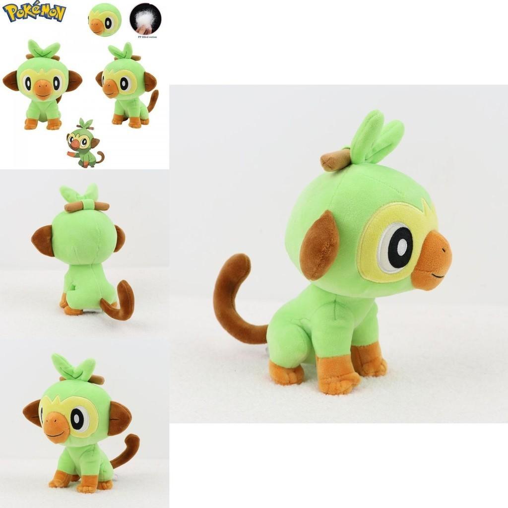 Entzückendes 7,8 Zoll Pokemon Grookey Plüschtier Weiche Stoffaffe Puppe