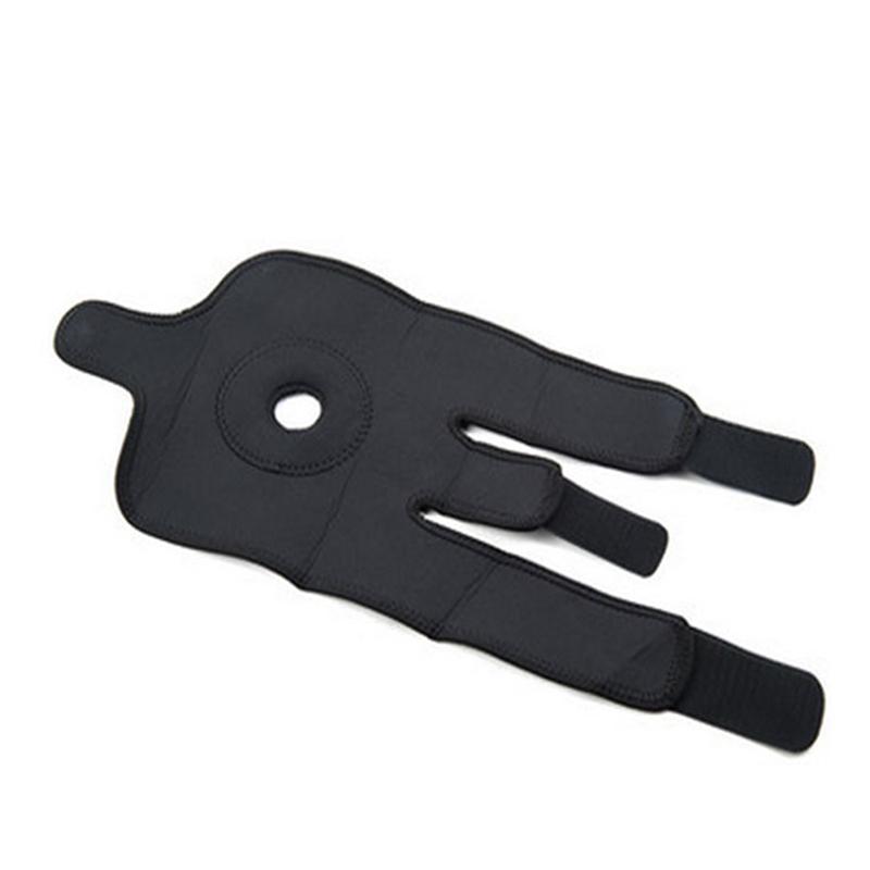 1Pc Knee Brace Support Sleeve Adjustable Open Patella Stabilizer Protector Wrap