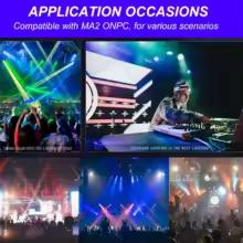NOWA Konsola MA2 Fader Wing Kontrola Świateł Scenicznych Konsola Oświetlenia LED DMX 512 Dla LED Par Ruchomych Głów Reflektorów Kontroler DJ