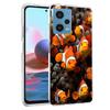 Clownfish and Sea Anemone Phone Case For Redmi Note 13 12 14 15 Pro Plus 13R 11 11T 11E 11S 10 Pro 10S 9 9S Cover Cell Clear TPU