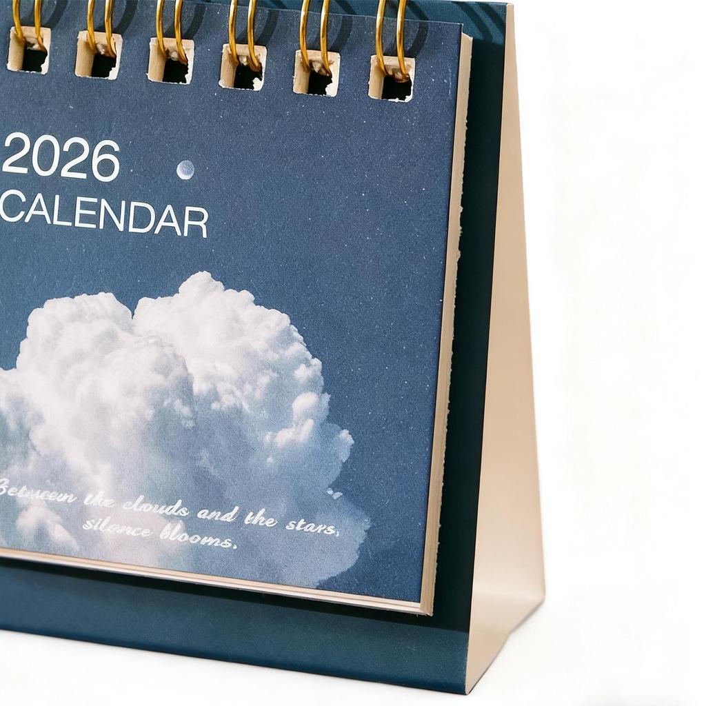 2026 Mini Skrivbordskalender Planerare Månadskalender för Skrivbordet Hemmakontor Skola Män Kvinnor Kollegor Jul Medarbetare Nyår
