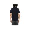 STONE ISLAND Ss24 Pique Cotton Logo Pattern Printed Polo Shirt Men Polo Shirts Navy-Blue 80152SC17-A0020