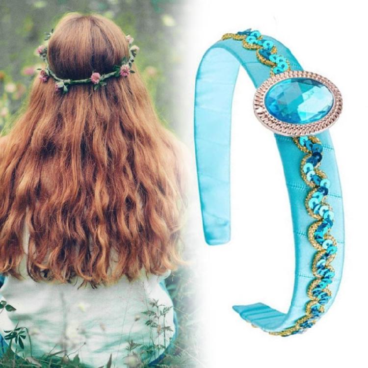 Süßes Kopfschmuck Großes Kristall Stirnband Klassisches Arabische Prinzessin Kostüm