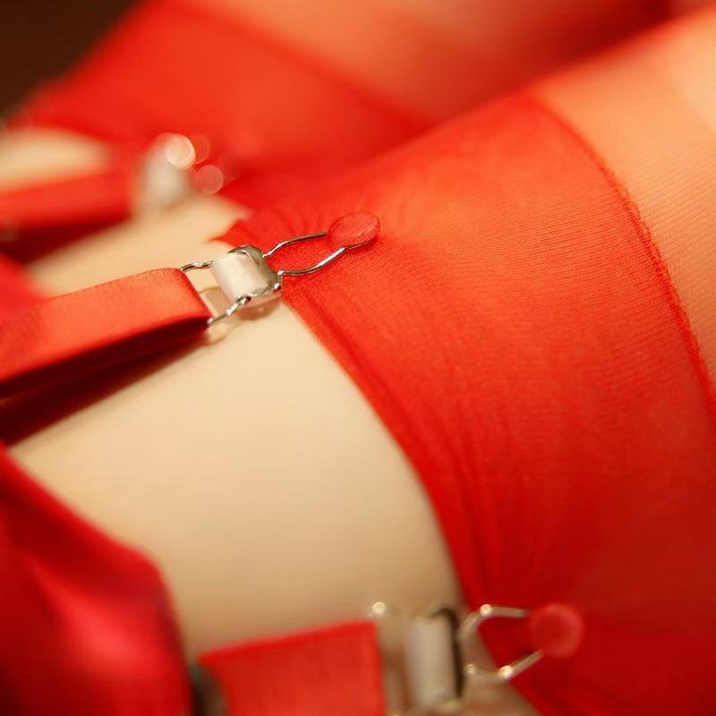 5D On-elastic Ultra Thin Transparent Thigh High Stockings Pantyhose Breathable Silk Medias Women Sexy Seamless Underwear