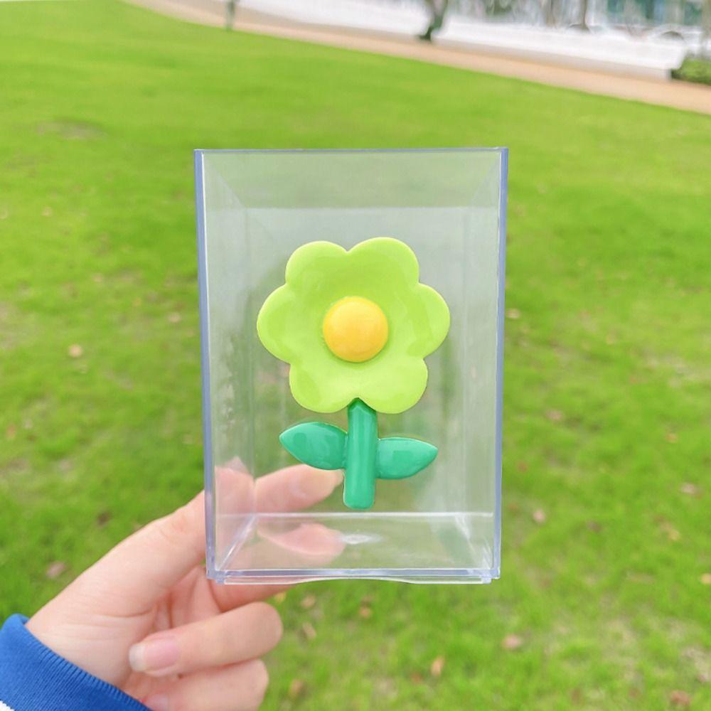 

Transparent Desktop Stationery High Appearance Pen Holder Visible Pen Container Desktop зелёный