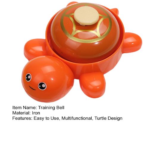 Turtle Call Bell Pet Training Bell Cute Loud Service Bell Cartoon Front Desk Bell for Dog Training Hotel Office School Restaurant