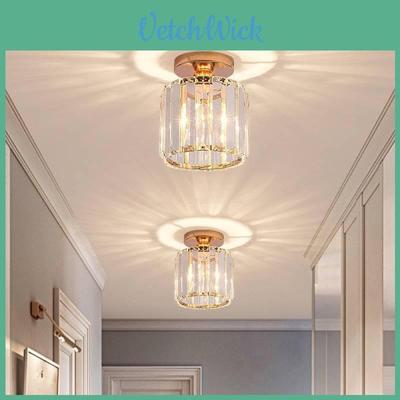 Sleek Iron Ceiling Light Perfect For Living Room And Entryway With Creative Design