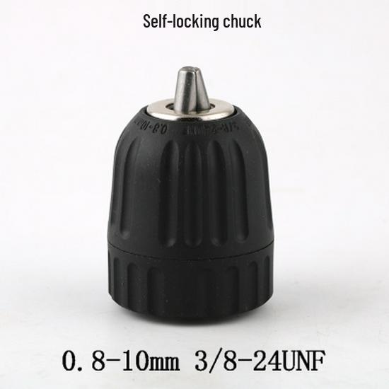 Multi-function Rotary Hammer to Electric Drill Adapter: Round/Square Shank, Four-Flute, Round Head