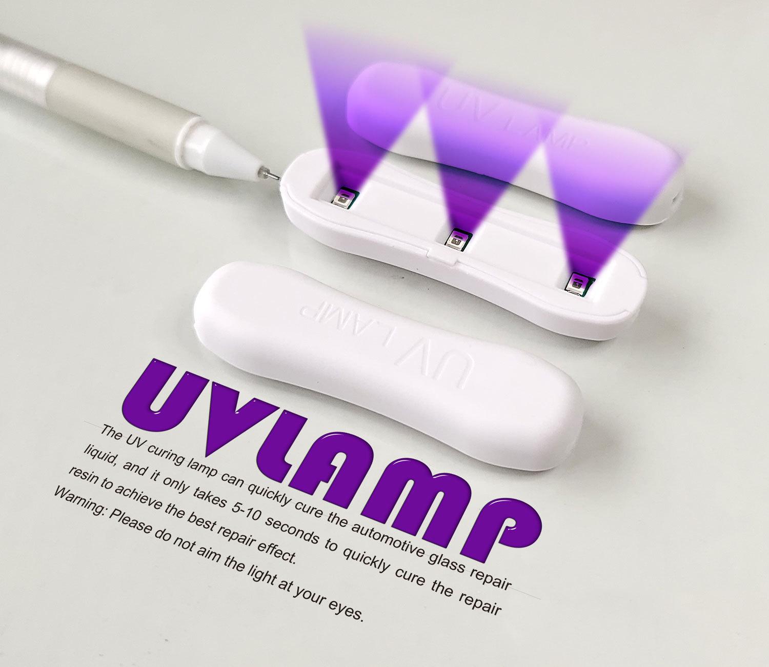 

Инструмент для ремонта лобового стекла автомобиля и набор жидкости для ремонта стекла