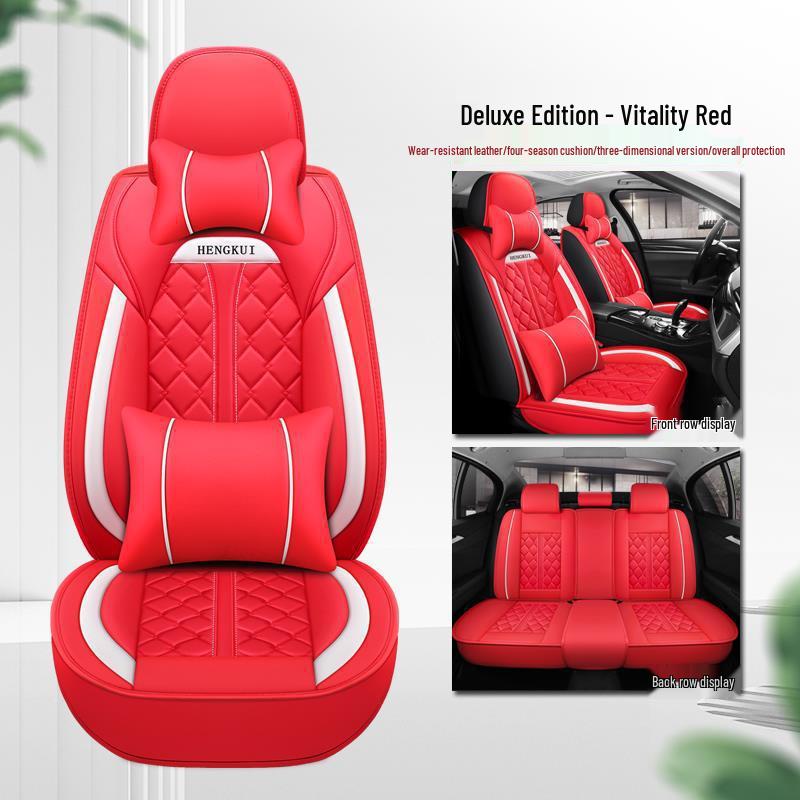 Haima M3/S5/M5 Cartoon Breathable Semi-Enclosed Car Seat Cover (2nd & 3rd Gen)