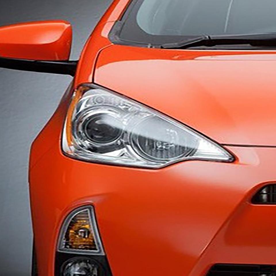 For Toyota Prius C 2012 2013 2014 Front Headlamp Cover Transparent Lampshades Lamp Shell Masks Headlight Shade Lens Plexiglass