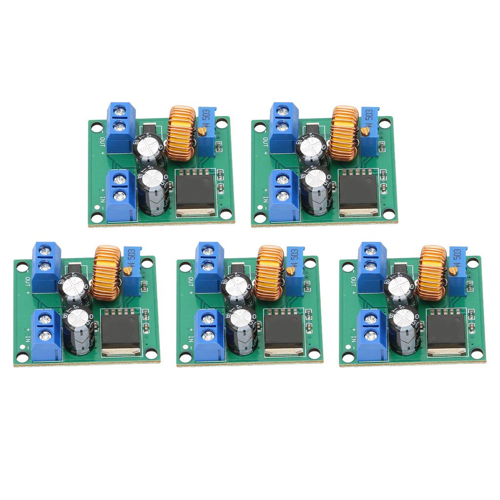 5 Stück Leistungsmodulplatine DC 3V 5V 12V zu DC 19V 24V 30V 36V Einstellbares Aufwärtsspannungsstabilisierungs-Netzteilmodul