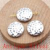 Charms Piatto Torsione Foro Grande Perline Sfuse Per Braccialetto Collana Gioielli Fabbricazione Componenti