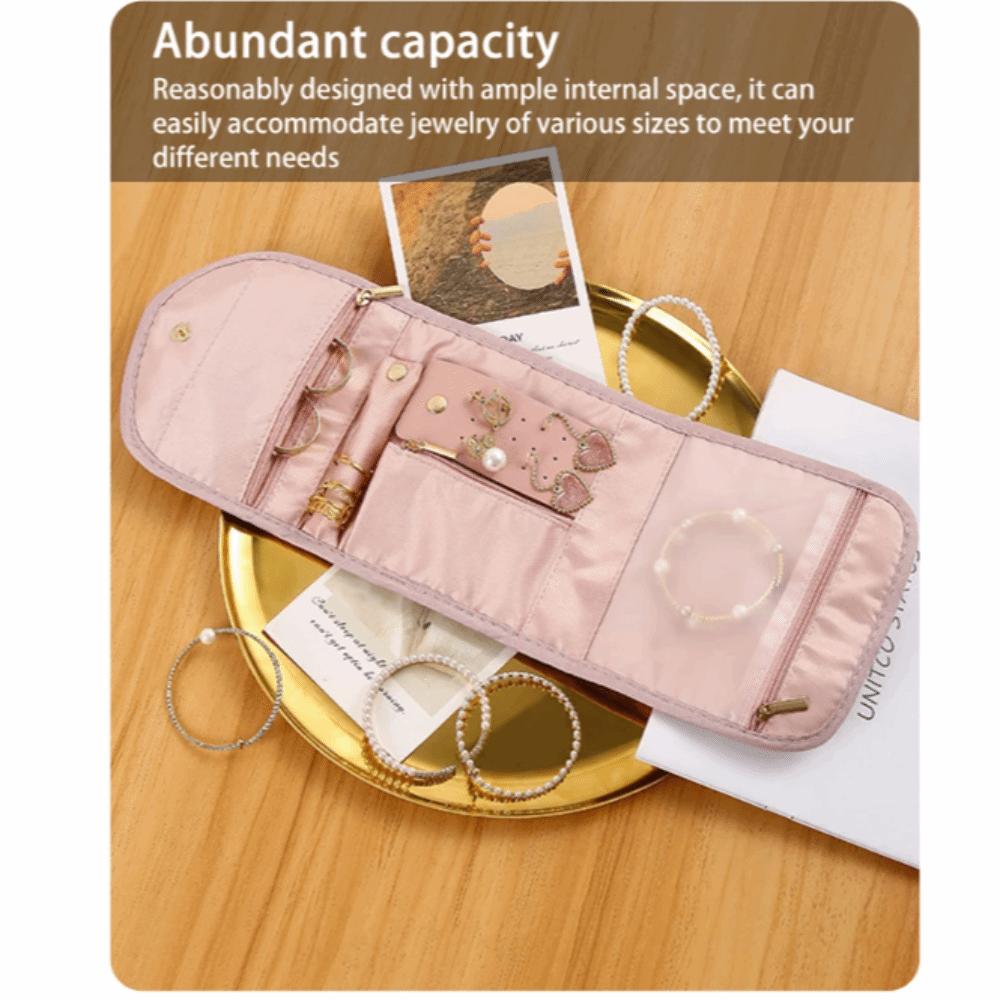 Packing Bag Jewelry Case Organizer Foldable Journey Storage Bags  Girlfriend Gift