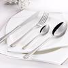 24 Pcs 18/10 Stainless Steel Black Gold Silver Cutlery Dinnerware Meat Knives Coffee Spoon Fork Flatware Set Dishwasher Safe