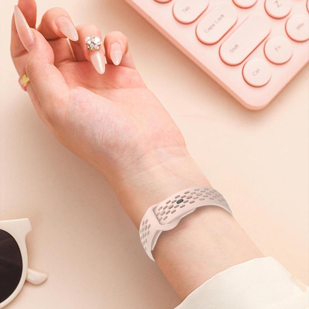 Silicone Bracelet For Samsung Watch 7 Ultra 47mm Breathable Sport Strap Watchband Galaxy Watch Ultra 47mm Women Men Band Correa