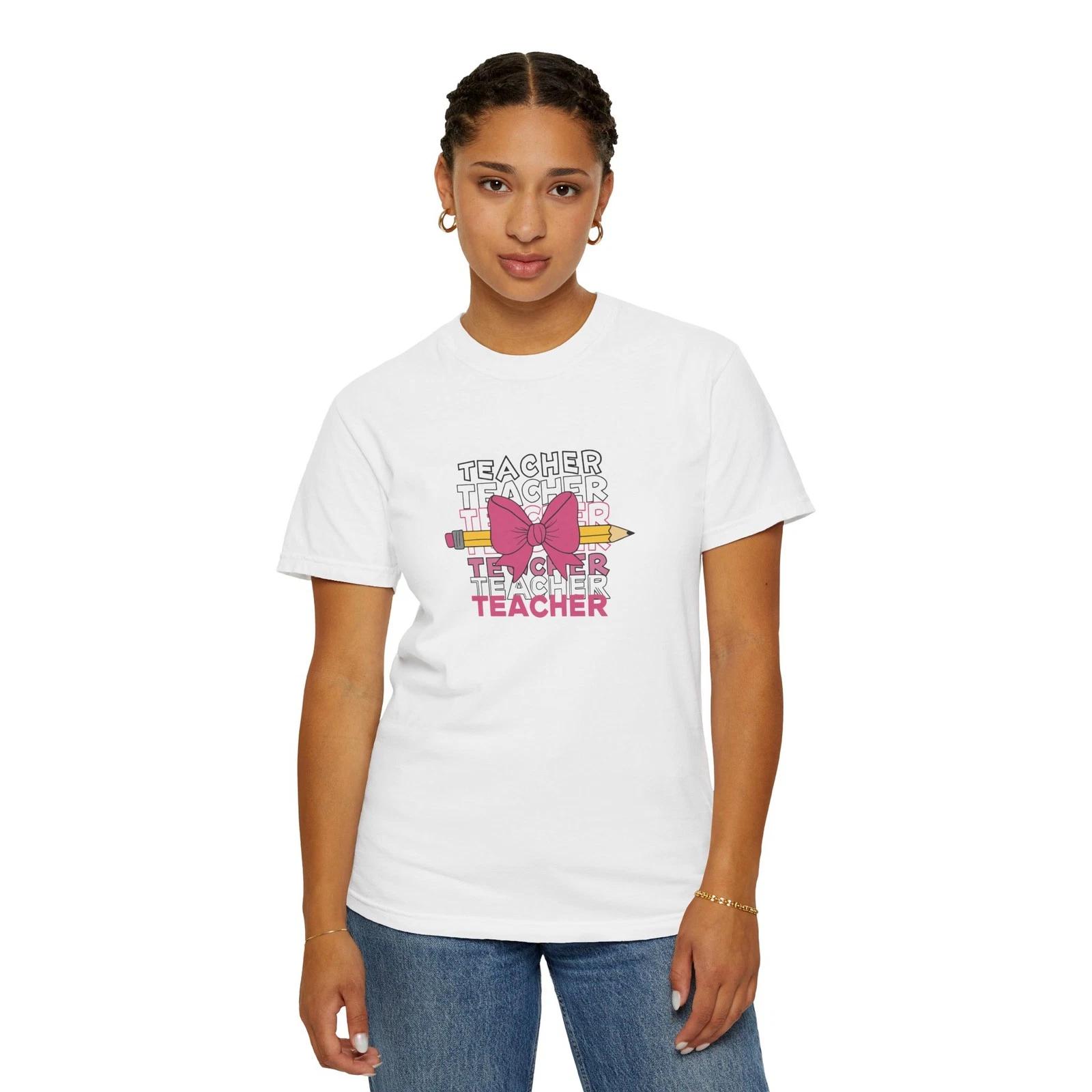 

Teacher T-Shirt, School Spirit Tee, Teacher Gift M