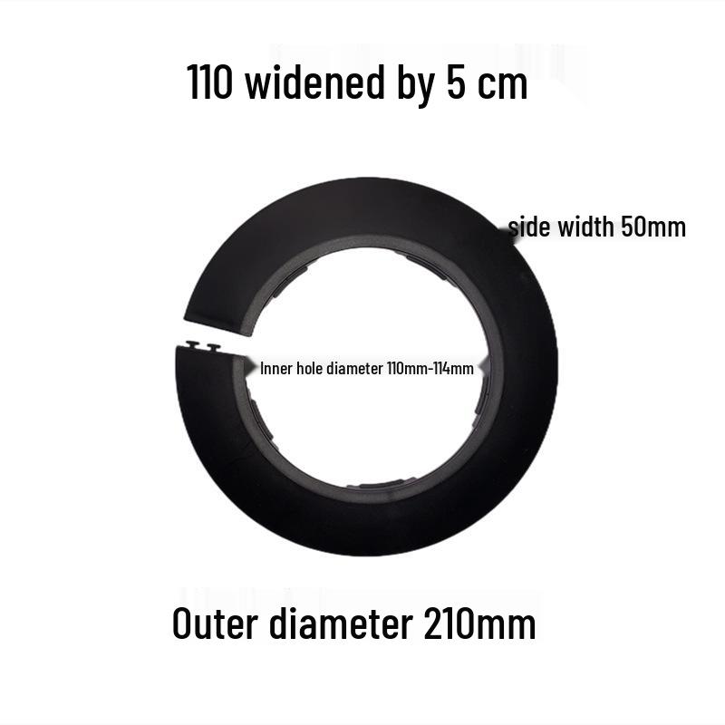 Decorative Pipe Cover Ring for Air Conditioning and Heating Valves