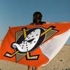 A-Anaheim D-Ducks Microfiber Blanket Quick Drying Beach Towels Oversized Printing Super Absorbent Pool Towel Blanket