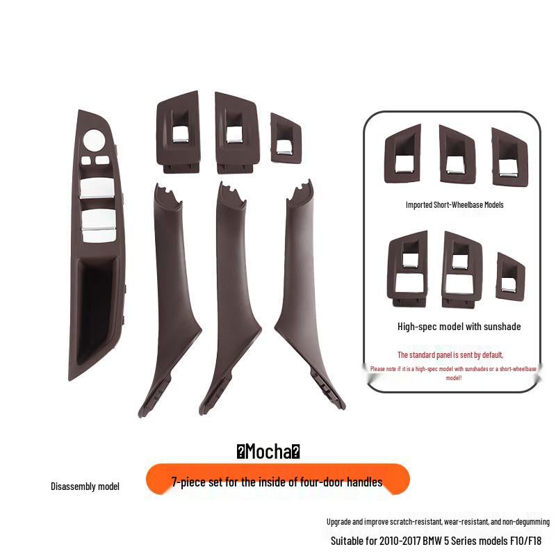 BMW 5 Series (10-17) F10/F11/F18 Interior Door Handle & Driver's Side Panel Trim Replacement Installation