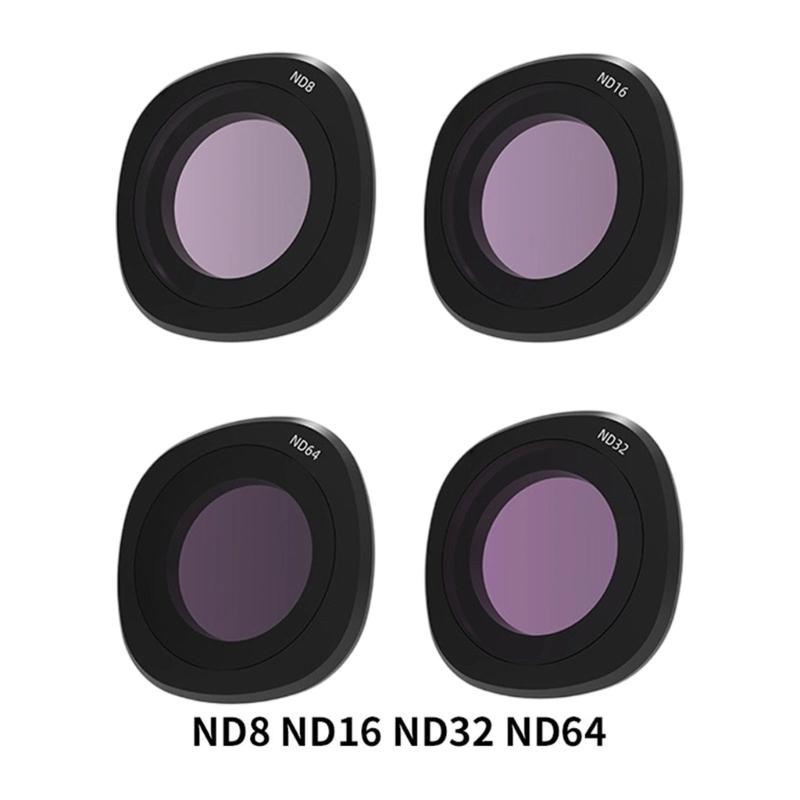 Protective Waterproof Lens Filter For Action Cameras High Light Transmission Scratch Resistant Aluminum Alloy Frame