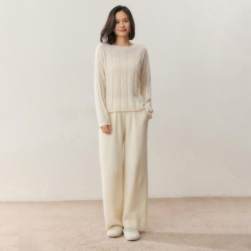 Qinghe 100% Pure Cashmere Women's Sweater - Ultra Soft Luxury Winter Pullover
