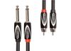 Roland Musical Instrument TS Phone To Spiral Copper Shielded RCC-10-2R28 Cable, 3m, RCA, High-Density Construction, High-Purity Oxygen-Free Wire,