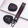 Key Cover for Toyota Hilux Yaris Corolla Rav4 Vigo Vitz Echo Classic with Keychain Anti-Scratch Guard Shockproof Protection Soft Grip Texture