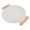 Korean BBQ Grill Pan Anti Stick Versatile Aluminum Stovetop Grill Plate with Handles for Indoor