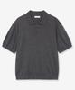 VTWO Cool Washable Polo Knit (Charcoal)