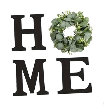 For Home with Wreath, Rustic Wall Art, Hanging Decoration Christmas Celebrations, Multipurpose
