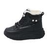 Winter high-top outdoor velvet dad shoes new ins female students thick soles increase height casual warmth