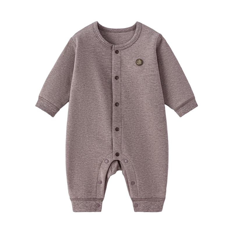 Babylove Infant Cotton Blend Long-Sleeve Romper 90