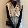 Autumn/Winter Women's Oversized Korean-Style Retro Zip-Up Hooded Cardigan