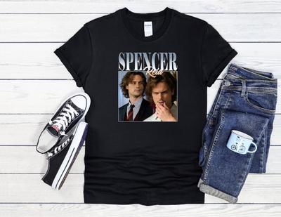 26 Spencer Reid Shirt Criminal Minds Men Women Unisex T Shirt Hoodie Baseball 3954 Unisex T-Shirt
