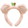 Comfortable Plush Hair Band Stylish Lovely Hair Hoop For Skin Care Bathing Nonslip Design Gentle On Skin