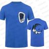 Men T-shirts Summer Casual Tees Mountain Duplex Printing Round Neck Short Sleeve Y2k Tops Rock Climbing Male Oversized Clothing