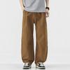 Spring new three-dimensional tailoring casual pants men's American trendy brand versatile loose wide-leg straight trousers