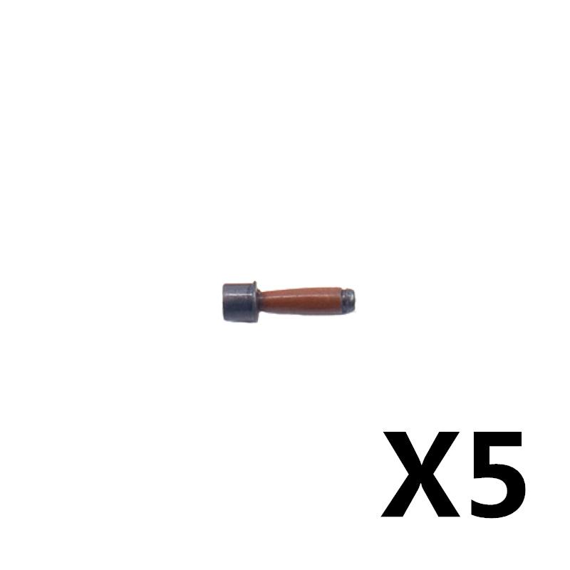 Vojáci Figurky Zbraně Stavebnice Pistole Poposha MP40 Puška AK74 Raketomet Kulka Plamenomet Hračky Dárek T051