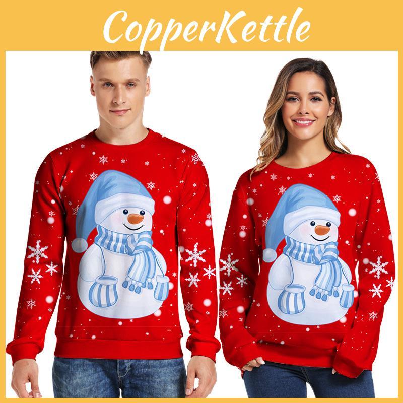 Festive Women's Xmas Jumper With Soft Material And Breathable Long Sleeves